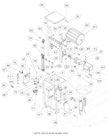 FeedáRolleráAssembly Diagram and Parts List for CH1238DH  Bear Cat Chipper Shredder